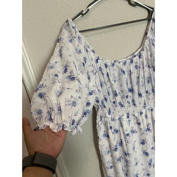 LoveShackFancy Target Floral Maxi Dress Tiered Gemma Cottagecore Peasant Size XL - Picture 5 of 13